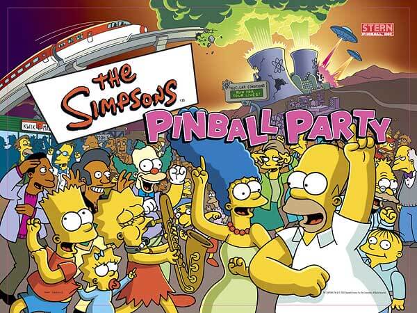 Simpsons Pinball Party Machine by Stern - Image 3