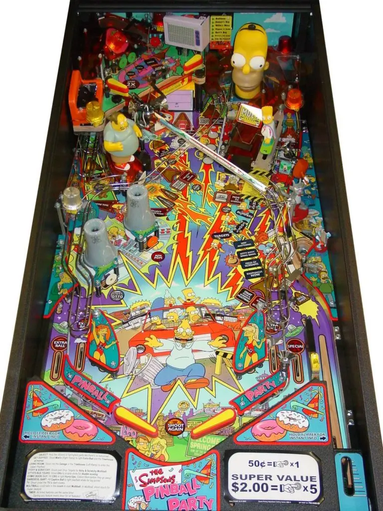 Simpsons Pinball Party Machine by Stern - Image 11