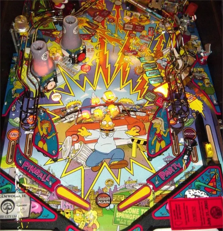 Simpsons Pinball Party Machine by Stern - Image 6